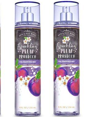2 pc Sparkling Plum Prosecco Fine Fragrance Mist by Bath and Body Works